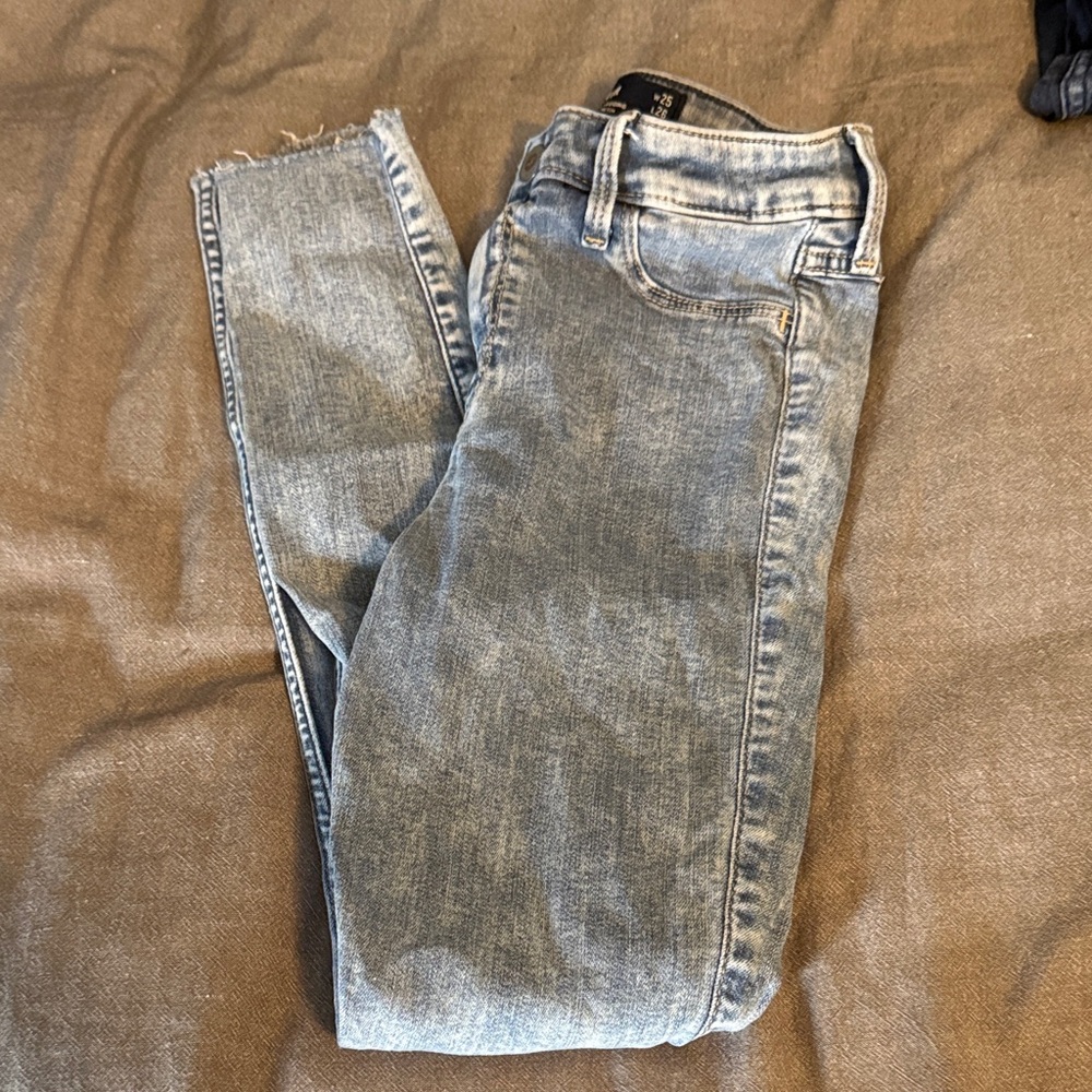 Hollister Light Blue Skinny Jeans